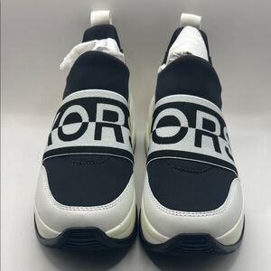 Michael Kors Black and White Sneakers